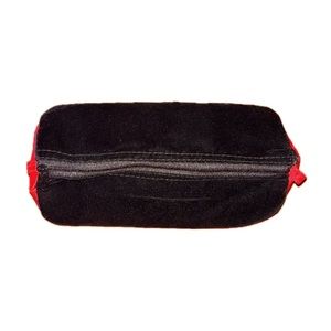 Velvet zip pencil case / pouch
